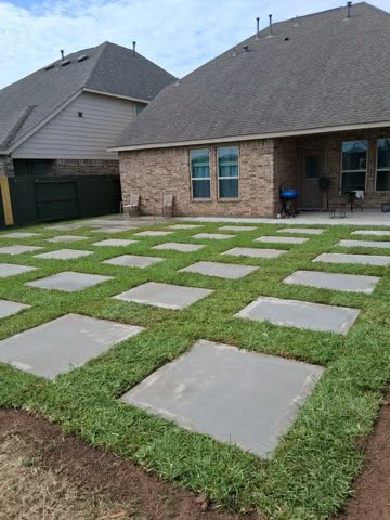 Paver yard project